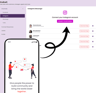 Connect an Instagram Account with KuikWit